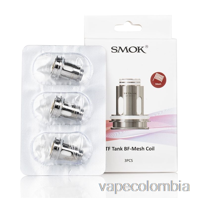 Kit De Vape Completo Smok Tf Tanque Bobinas De Repuesto De Malla Bf Bobinas De Malla De 0.25ohm Tf